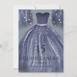 Sjöjungfrun Quinceanera Inbjudningar