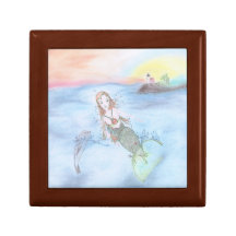 Sjöjungfrun utanför kusten Maine