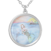 Sjöjungfrun utanför Kusten Maine