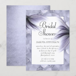 Sjöjungfruns Chic | Dusty Lavender Lila Shower Inbjudningar