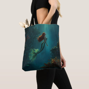 Sjöjungfruns Dream Fantasy Art Underwater Scene Tygkasse