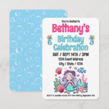 Sjöjungfruns födelsedag under havet