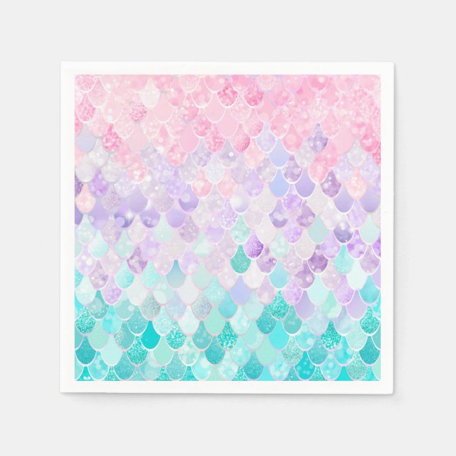 Sjöjungfruns Födelsedagsfest, Pappra blöjor Pappersservett (Framsidan)