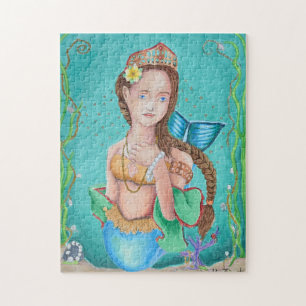 Sjöjungfruns Garden Art Puzzle Pussel