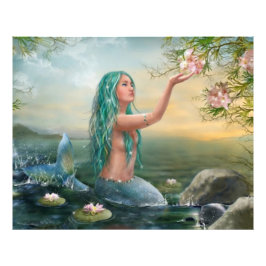 Sjöjungfruns liv fototryck