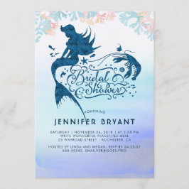 Sjöjungfruns Möhippa under Kärlek Inbjudningar