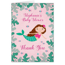 Sjöjungfruns Rosa under Sea Baby Shower