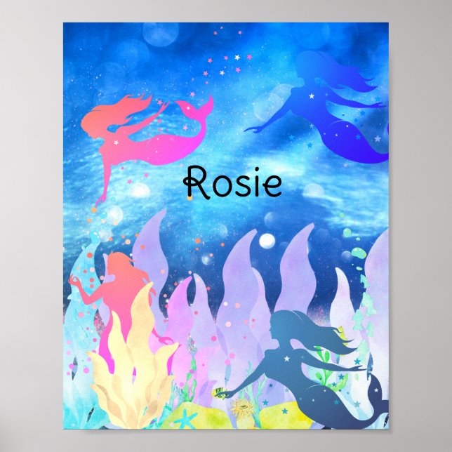 Sjöjungfruns spel poster (Framsidan)