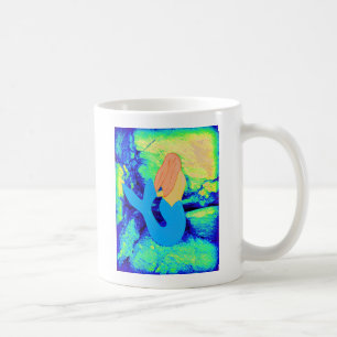 sjöjungfruns utformning kaffemugg