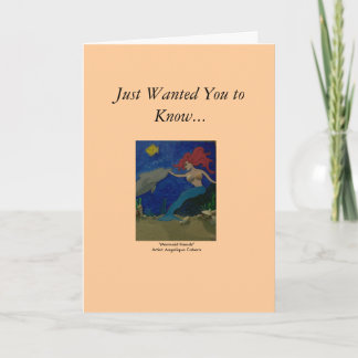 Sjöjungfruns vänner kort