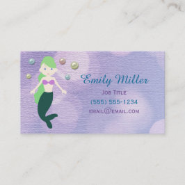 Sjöjungfrupärlor Visitkort