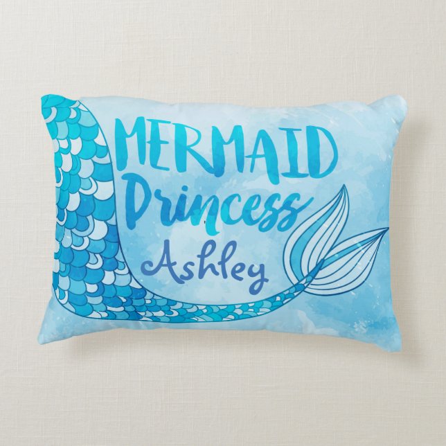 SjöjungfruPrincess Kudde (Baksidan)