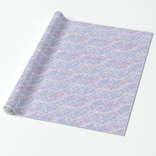 Sjöjungfrur Sjöjungfru Fjäll Pärlor Presentinslags Presentpapper