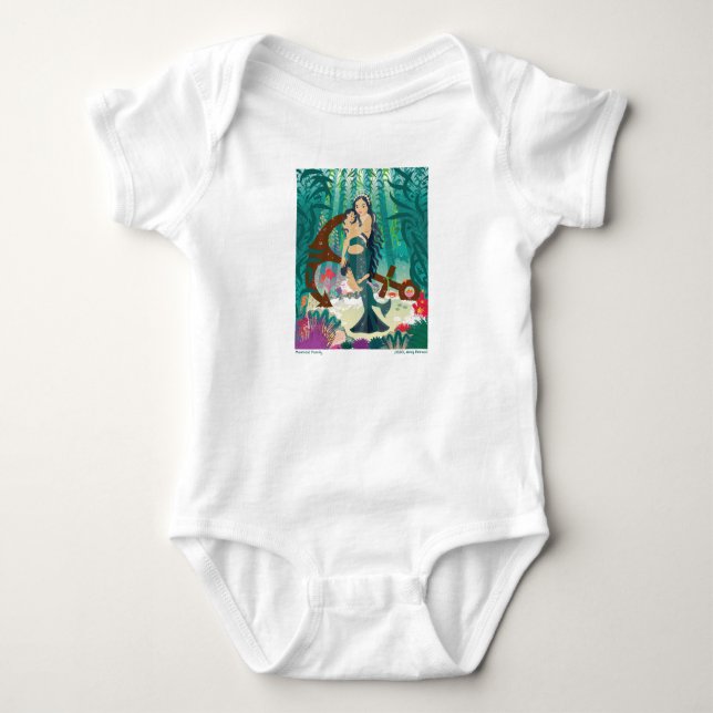 Sjöjungfrusläkten T Shirt (Framsida)