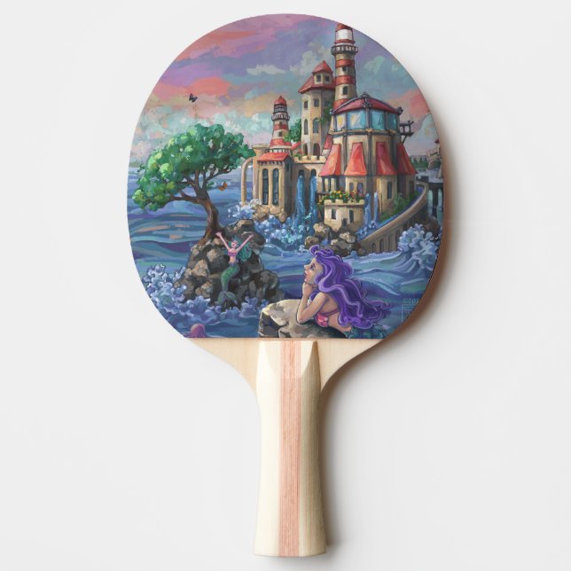 Sjöjungfruslottet Pingisracket (Framsidan)