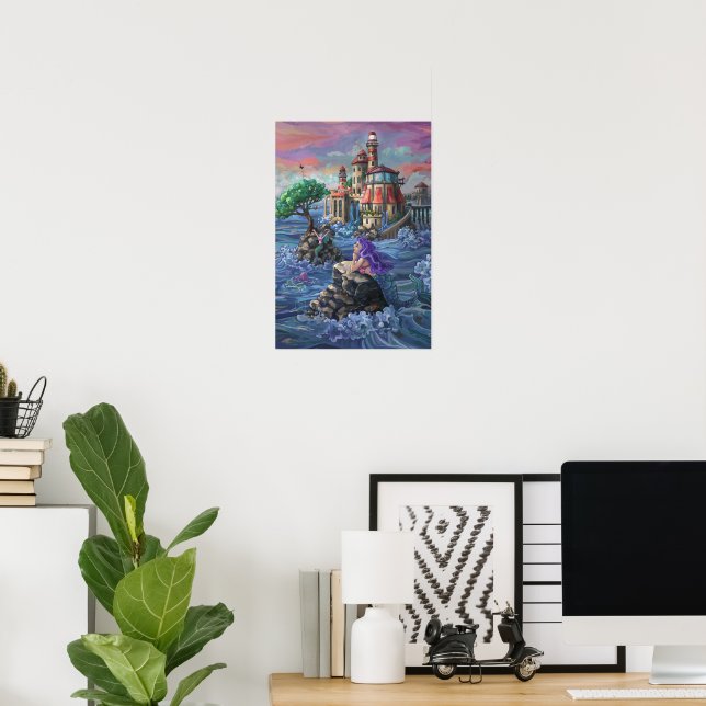 Sjöjungfruslottet Poster (Hemmakontoret)