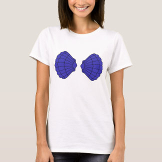 Sjöjungfrusnäckablått T-shirt