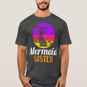 Sjöjungfrusyster för sjöjungfrubrud T-shirt