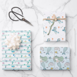 Sjöjungfruval Tre Presentpapper
