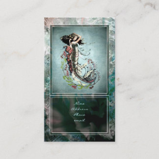 Sjöjungfruvisitkort Visitkort