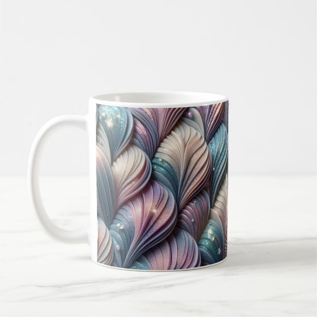 Sjöjungfruviskan Kaffemugg (Vänster)