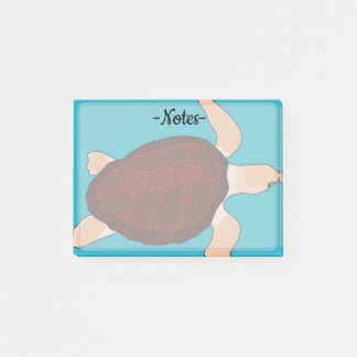Sjökattesköldpadda  post-it block