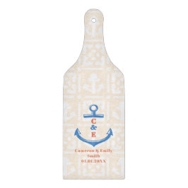 Sjökort Ankare Monogram Paddel