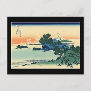 Sjökstranden i Sagami-provinsen (Hokusai) Vykort