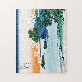 Sjökstranden i Sagamiprovinsen art Pussel