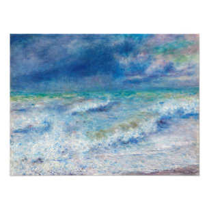 Sjölandskap av Pierre-Auguste Renoir Fine Art Fototryck