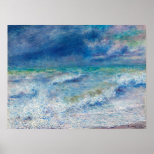 Sjölandskap av Pierre-Auguste Renoir Fine Art Poster