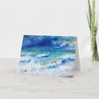 Sjölandskap, berömd måla med Renoir