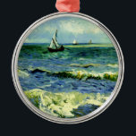 Sjölandskap, bra konsmålning av Van Gogh Ornament<br><div class="desc">Sjölandskap,  bra konsmålning av Vincent van Gogh</div>