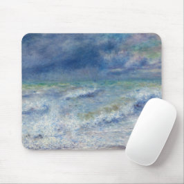 Sjölandskap från Renoir - Impressionistisk oceanvy Musmatta