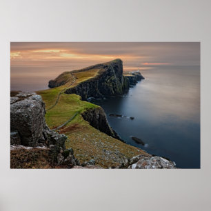 Sjölandskap från Skottland Poster
