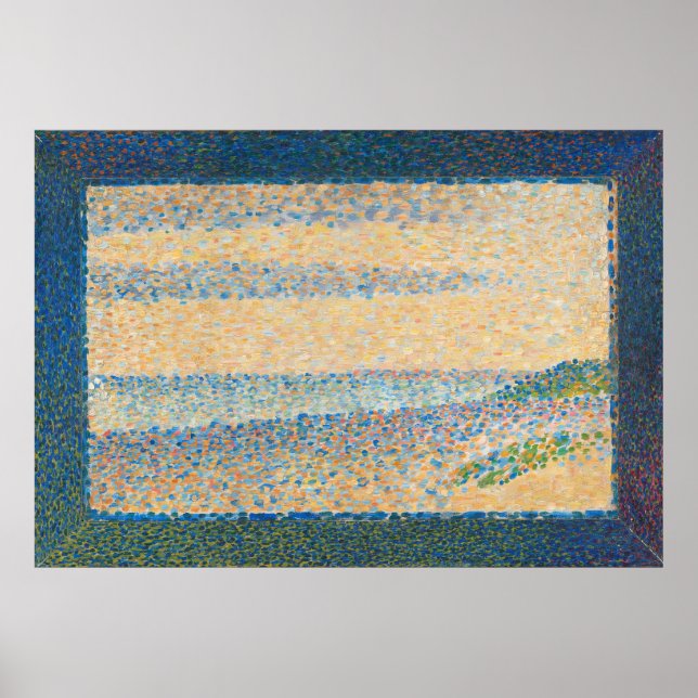 Sjölandskap Gravelines Poster (Framsidan)