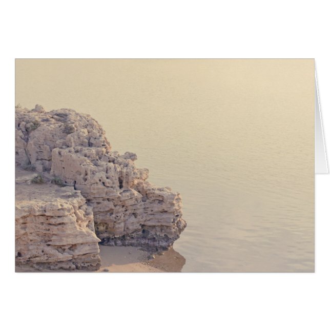 Sjölandskap Hälsningskort (Framsidan Horizontal)