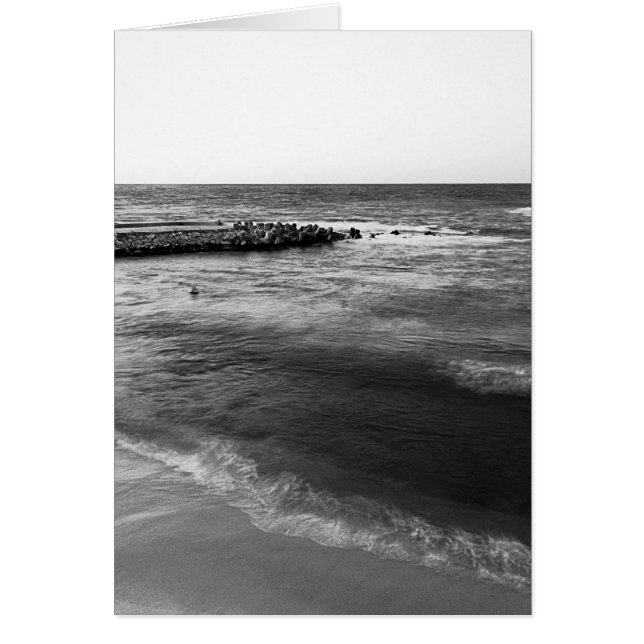 Sjölandskap Hälsningskort (Framsidan)