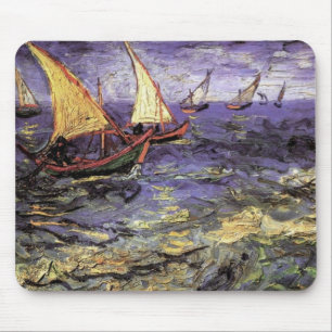 Sjölandskap i Saintes Maries av Vincent van Gogh Musmatta