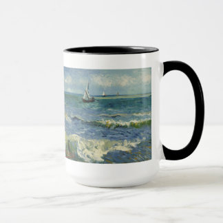 Sjölandskap i Saintes-Maries (F415)Van Gogh Fine A Mugg