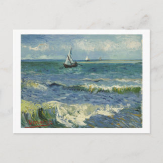 Sjölandskap i Saintes-Maries (F415)Van Gogh Fine A Vykort