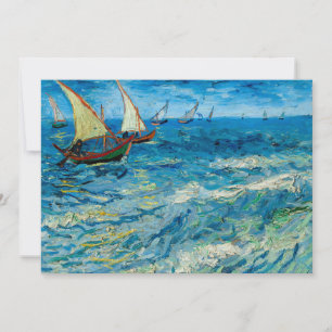 Sjölandskap i Saintes-Maries Vincent van Gogh