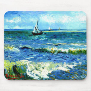 Sjölandskap i Saintes-Maries, Vincent Van Gogh Musmatta