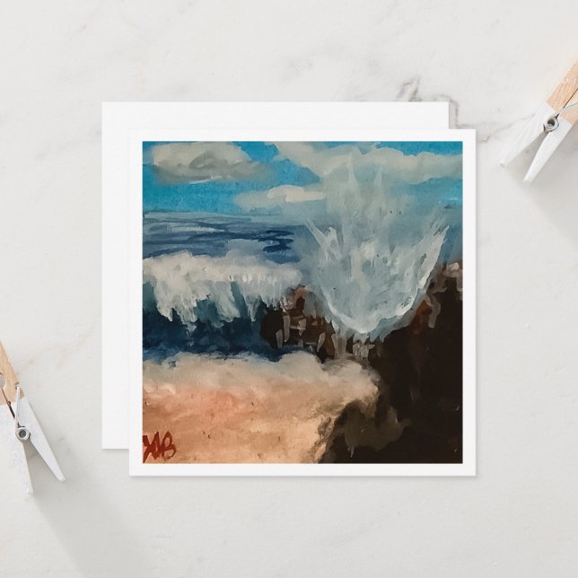 Sjölandskap Kort (Fram/Back In Situ)