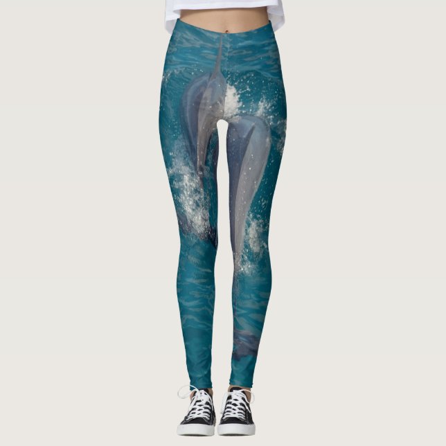 Sjölandskap Leggings (Framsida)