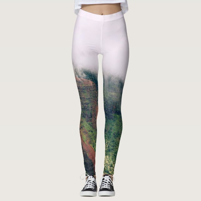 Sjölandskap Leggings (Framsida)