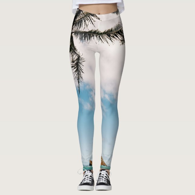 Sjölandskap Leggings (Framsida)