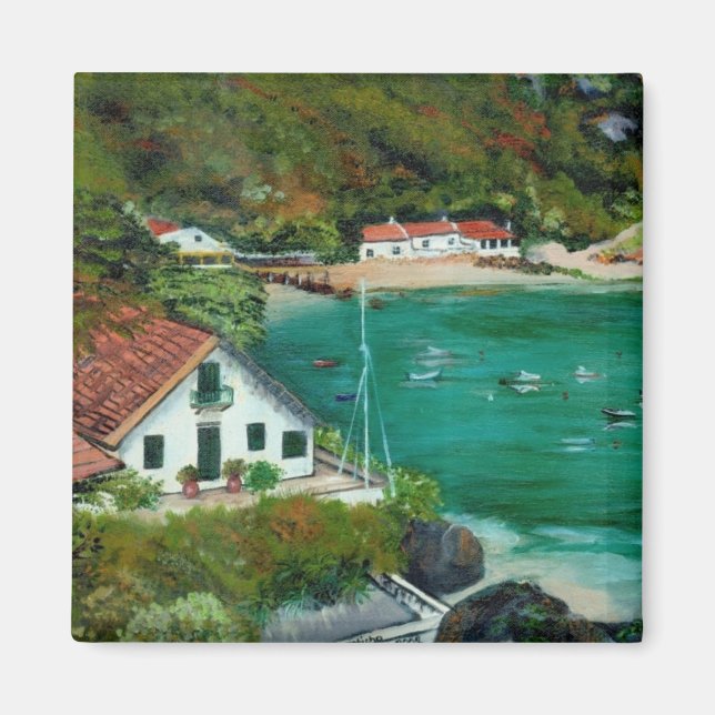 Sjölandskap Magnet (Framsidan)