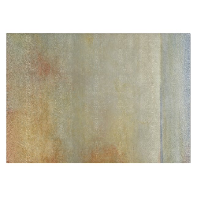 Sjölandskap med Orange solnedgång (Framsidan)