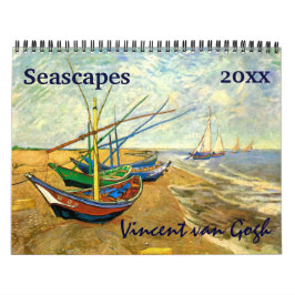 Sjölandskap och floder av Vincent van Gogh Kalender